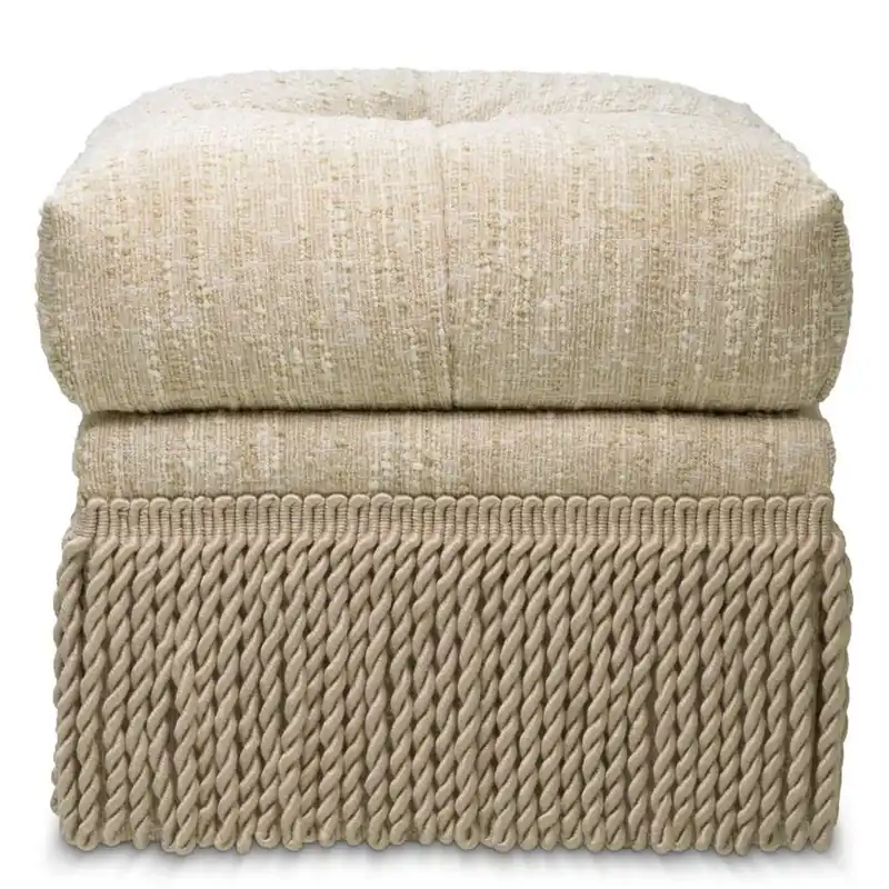 Top-Angebot Casa Padrino luxury stool cream 53 x 53 x H. 47 cm - Living room & hotel stool
