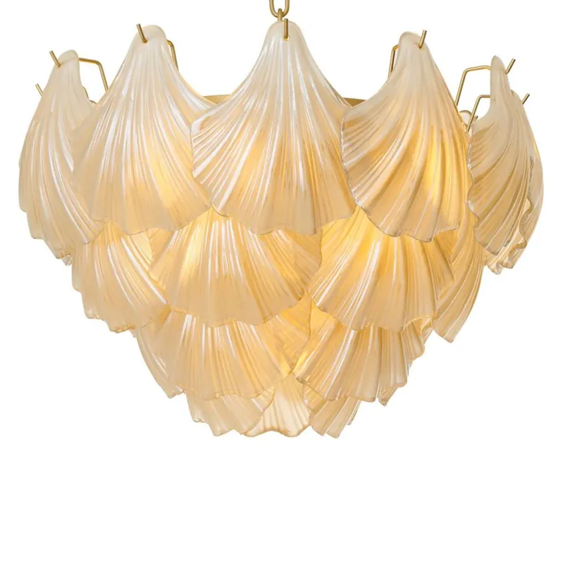 Neuheit Casa Padrino luxury living room chandelier champagne / antique brass Ø 60 x H. 42 cm