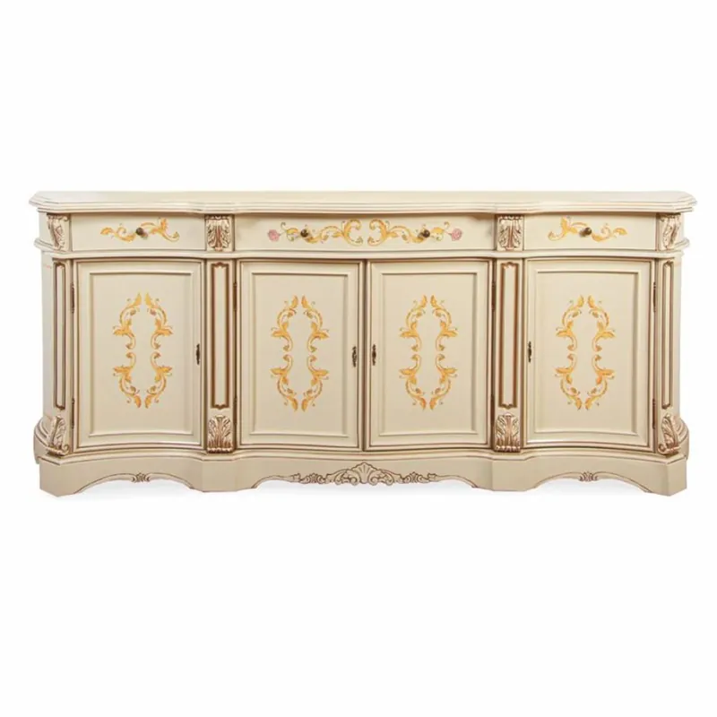 Casa Padrino luxury baroque sideboard cream / brown 233 cm - Baroque furniture Meistverkauft