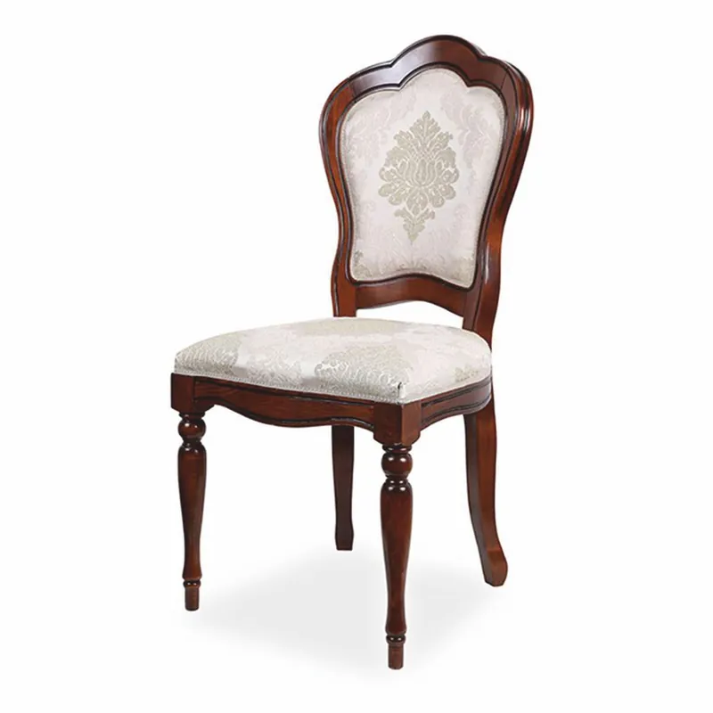 Schneller Versand Casa Padrino luxury baroque dining room chair gray / dark brown - Exquisite baroque furniture