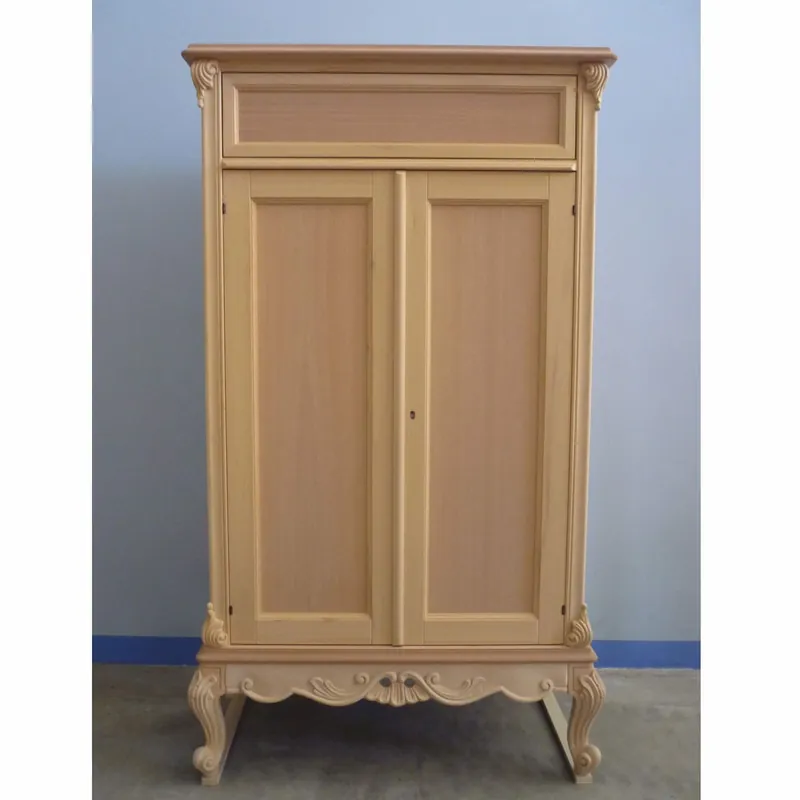 Casa Padrino luxury baroque shoe cabinet natural H. 148 cm - Made in Italy Top-Preis
