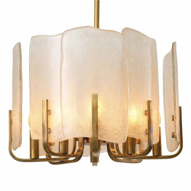 Casa Padrino luxury chandelier vintage brass 53 x 52 x H. 42 cm - Luxury quality Begrenztes Angebot