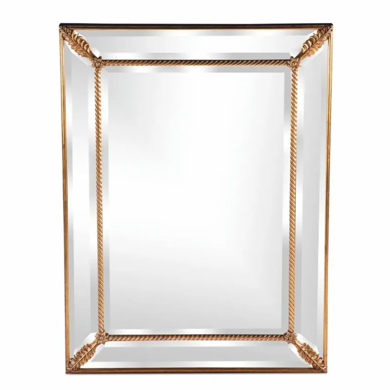Sichere Zahlung Casa Padrino luxury baroque mirror antique gold H. 123 cm - Baroque style furniture