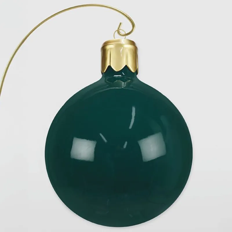 Casa Padrino XXL decorative Christmas tree ball green / gold H. 90 cm - Christmas decoration Markenware