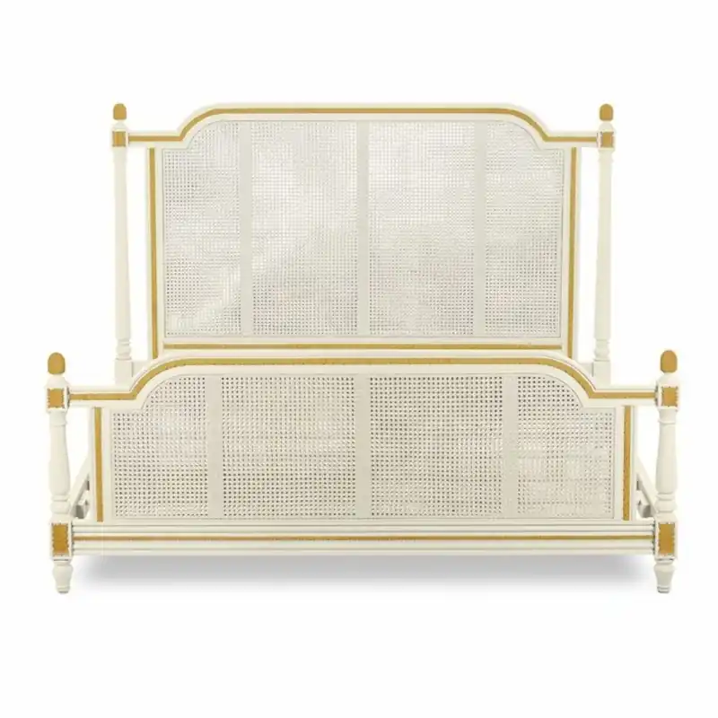 Neue Ware Casa Padrino luxury baroque double bed ivory / gold - Baroque style bedroom furniture