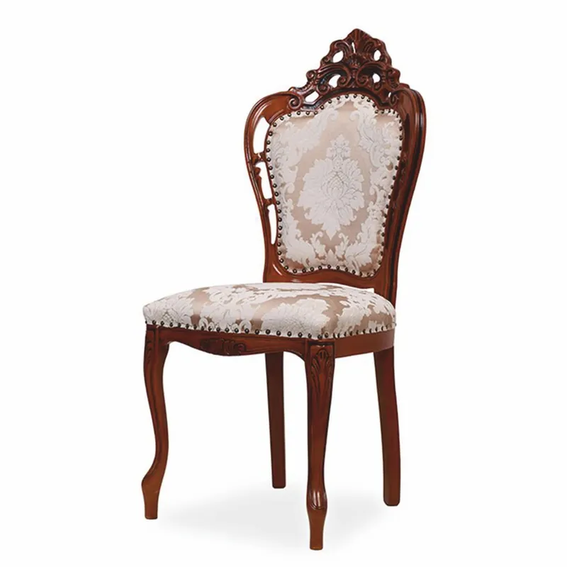 Finale Aktion Casa Padrino luxury baroque dining room chair bronze / cream / brown - Baroque furniture