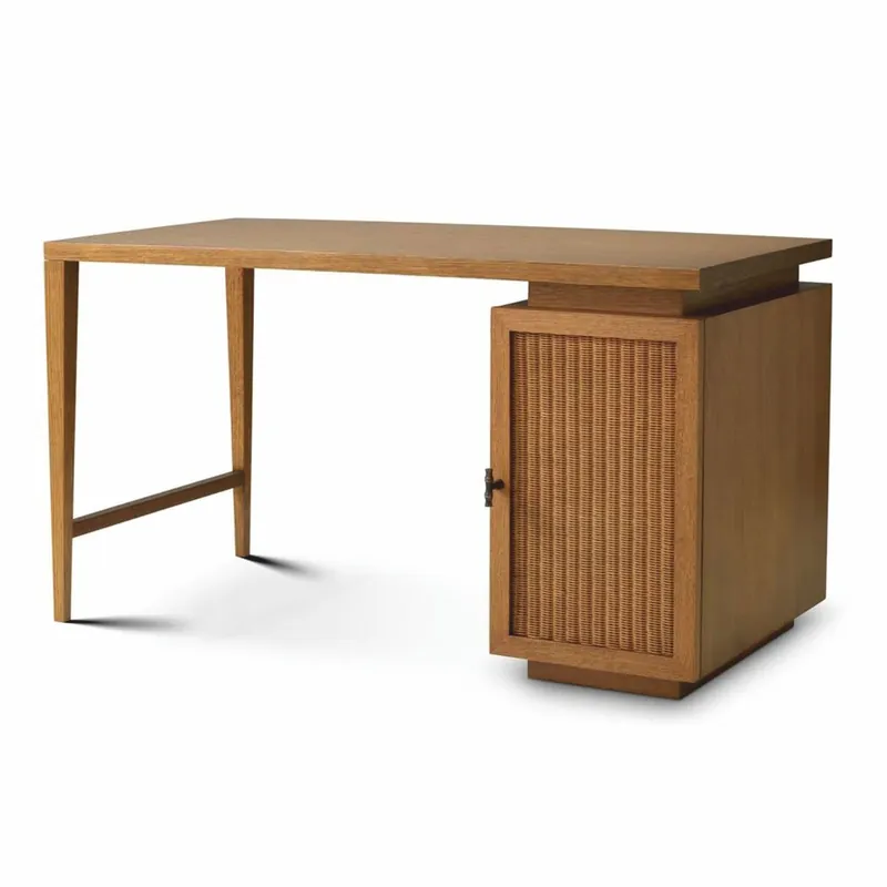 Versand Am Gleichen Tag Casa Padrino luxury desk brown / bronze 140 cm - Office furniture
