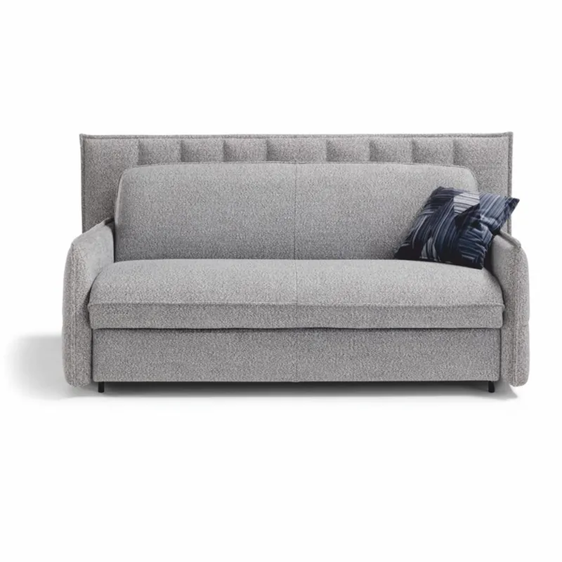 Nur Heute Casa Padrino luxury sofa bed gray 220 cm - Fold-out living room sofa