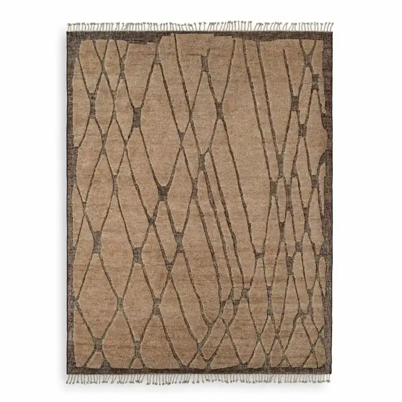 Wochenendangebot Casa Padrino Luxury Living Room Carpet Beige / Brown - Various Sizes