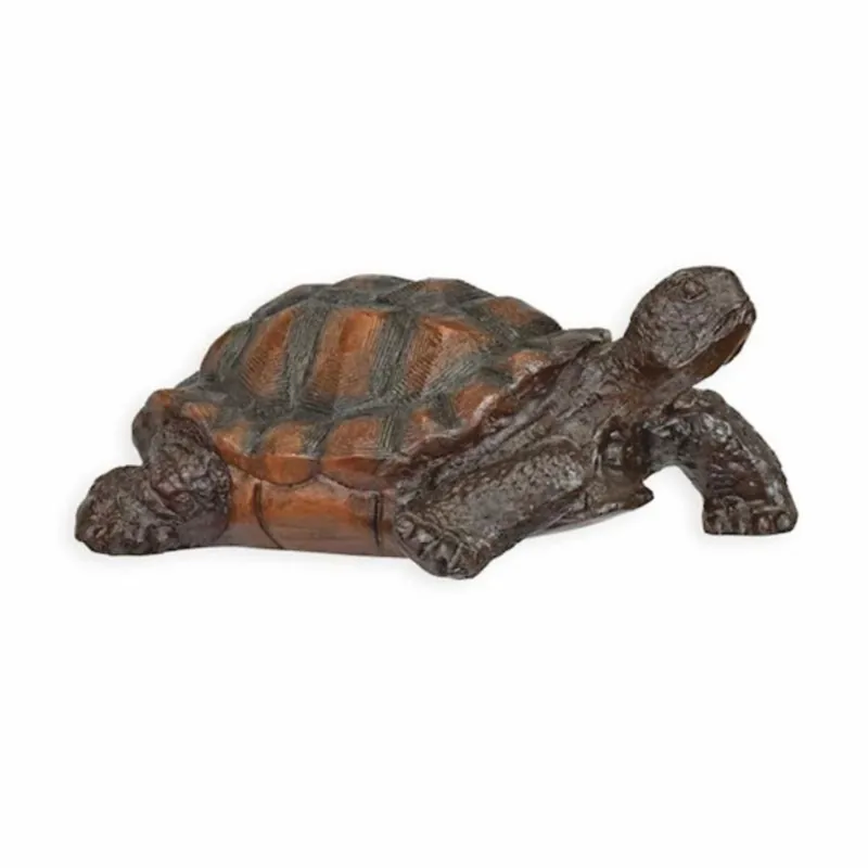 Sichere Zahlung Casa Padrino bronze decorative sculpture turtle 28.5 cm - Decorative figure