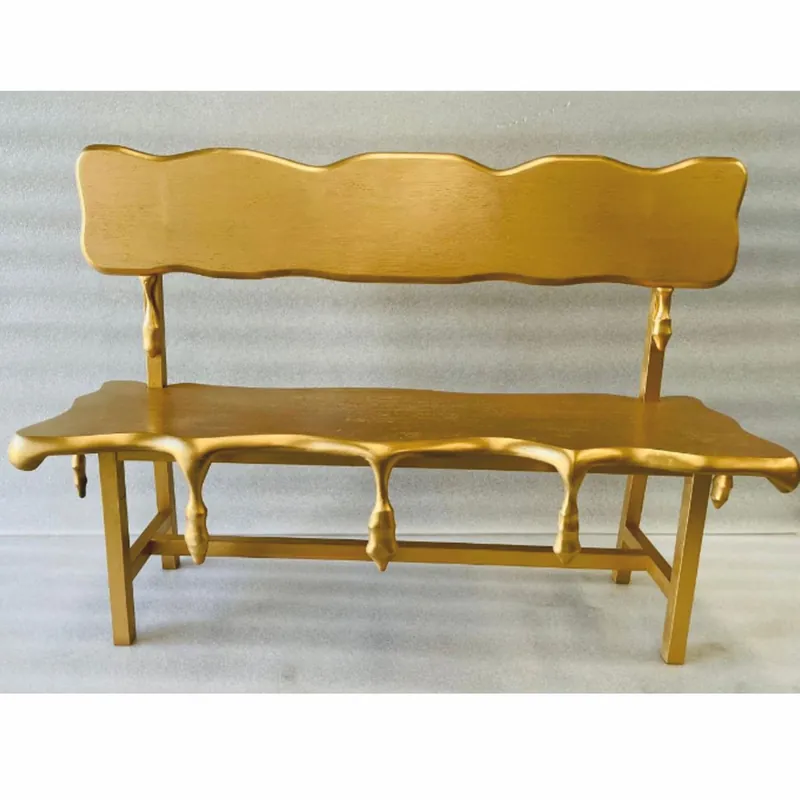 Casa Padrino luxury bench / garden bench gold 160 cm - Made in Italy Aktuell