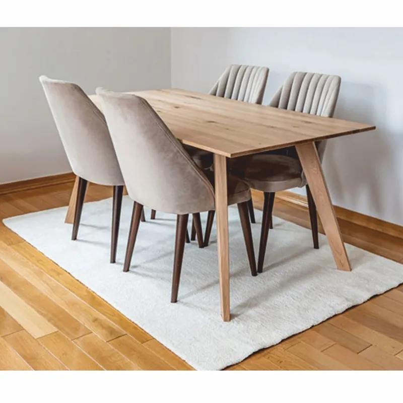 Bestpreis Casa Padrino Luxury Oak Dining Table Natural - Various Sizes - Dining Room Furniture