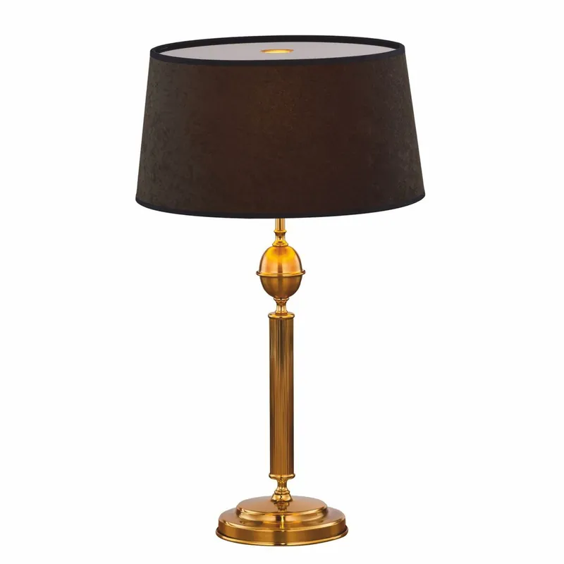 Sonderangebot Casa Padrino luxury Art Nouveau table lamp gold / brown / black H. 60 cm