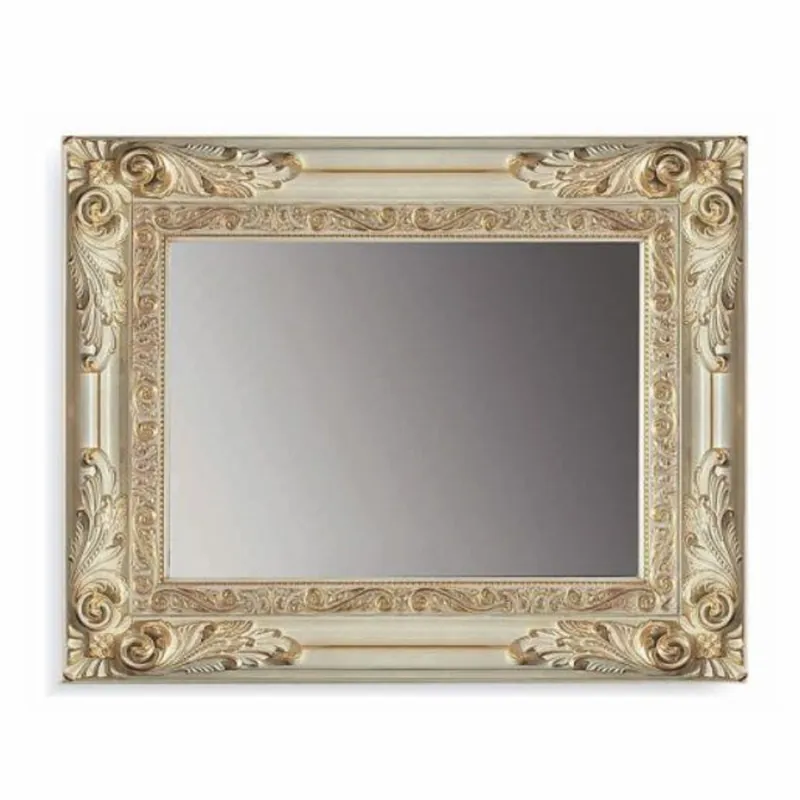Günstig Casa Padrino luxury baroque mirror ivory / gold 126 cm - Made in Italy