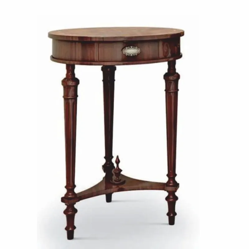 Casa Padrino luxury baroque side table brown H. 71.5 cm - Baroque Furniture - Made in Italy Schnäppchen