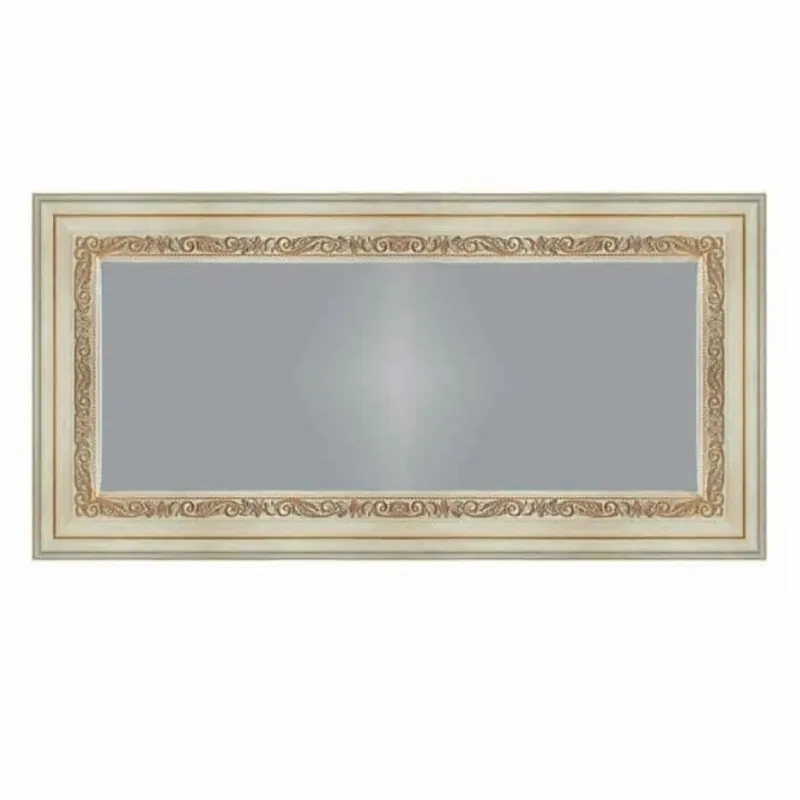 Meistverkauft Casa Padrino luxury baroque mirror ivory / gold 190 x H. 110 cm - Made in Italy