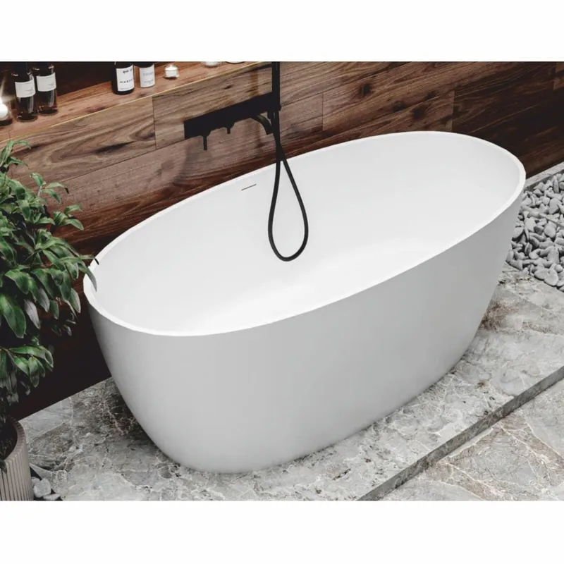 Casa Padrino freestanding luxury bathtub high gloss white 169.4 cm - Bathroom furniture Günstig