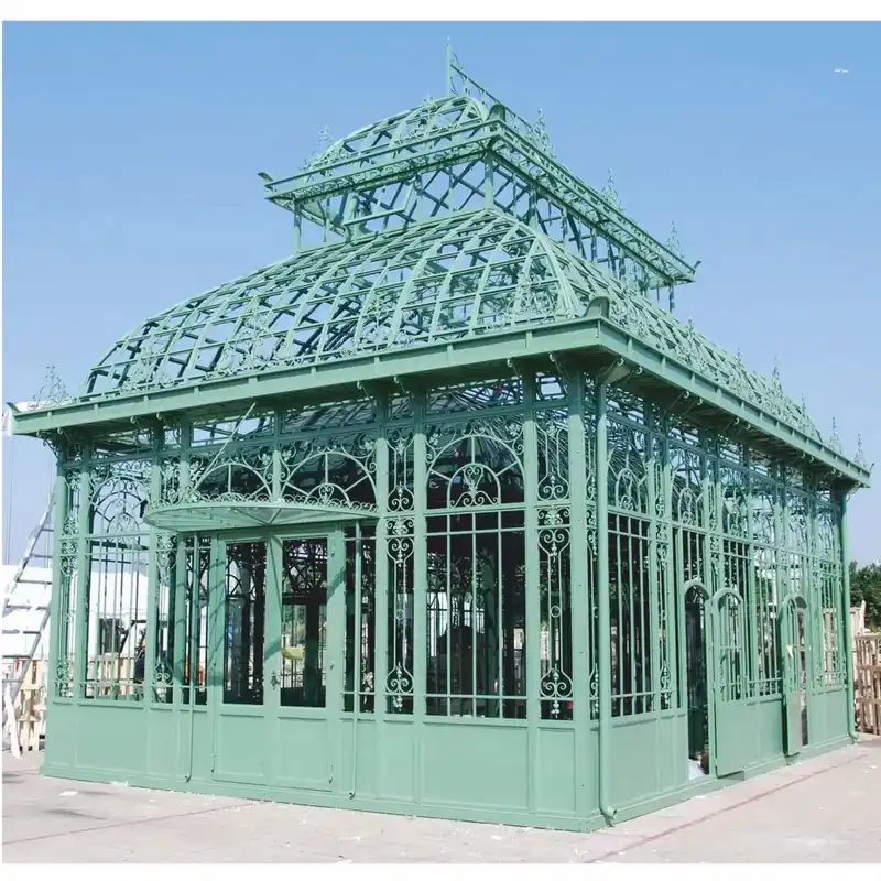 Garantierte Lieferung Casa Padrino Art Nouveau garden house light green 1000 x 700 x H. 1000 cm