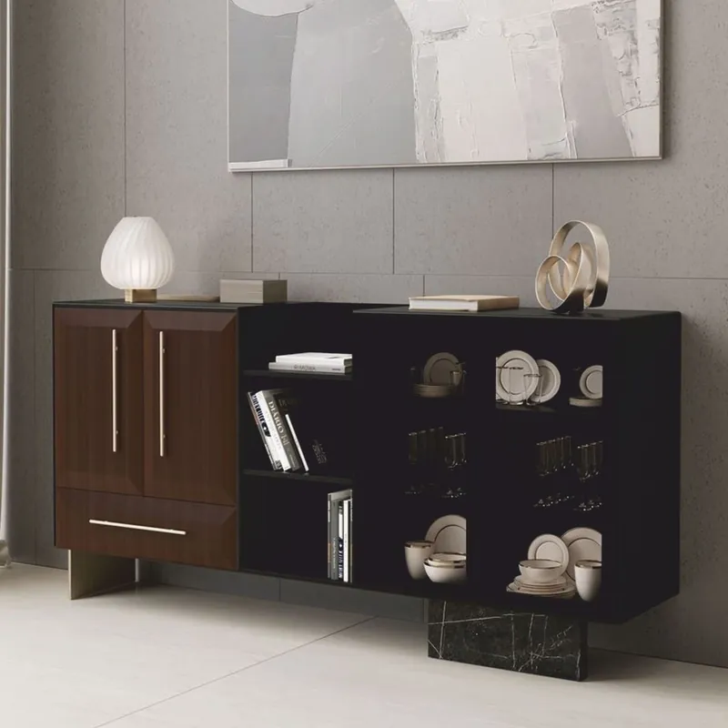 Geprüft Casa Padrino Luxury Sideboard with 4 Doors and Drawer 234 cm - Luxury Furniture