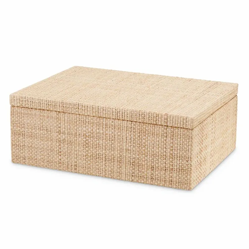 Nur Heute Casa Padrino Luxury Storage Box Natural 28 cm - Luxury Accessories