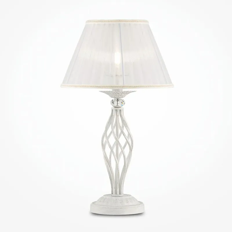 Casa Padrino lampada da tavolo Art Nouveau bianco antico / bianco A. 56 cm - Lampade Barocco e Art Nouveau Preis Gesenkt