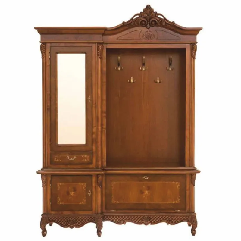 Super-Preis Casa Padrino guardaroba barocco di lusso marrone 162 x 45 x A. 230 cm - Mobile guardaroba barocco