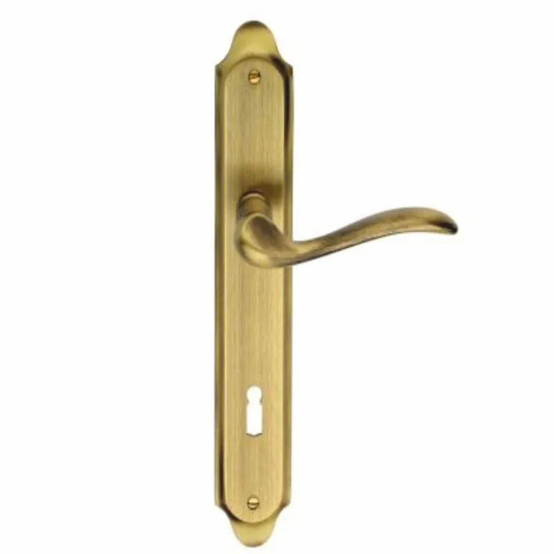 Casa Padrino set di maniglie per porta Art Nouveau ottone antico A. 25,2 cm Rabatt