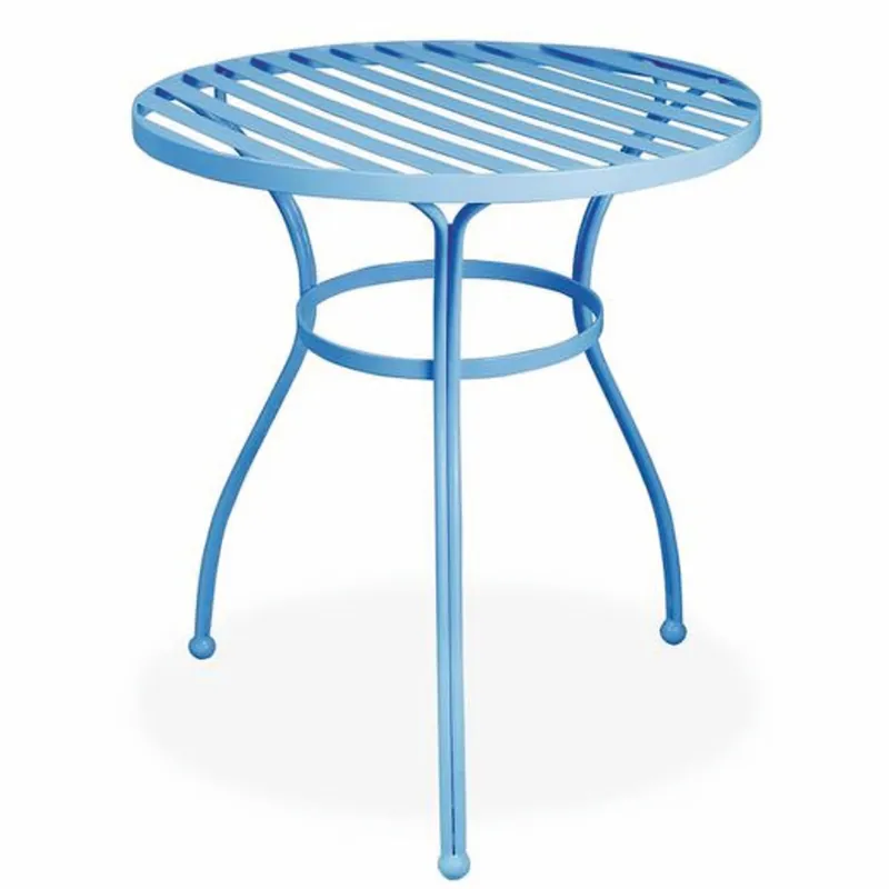 Casa Padrino tavolo da giardino Art Nouveau azzurro Ø 60 x A. 65 cm - Mobili da giardino nostalgici Sofort Bestellen