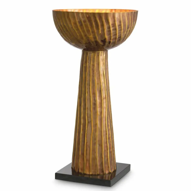 Beliebt Casa Padrino lampada da tavolo di lusso ottone vintage / nero A. 60,5 cm - Luci di lusso