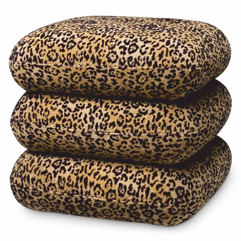 Casa Padrino sgabello girevole di lusso leopard A. 55 cm - Mobili di lusso per hotel Neue Ware