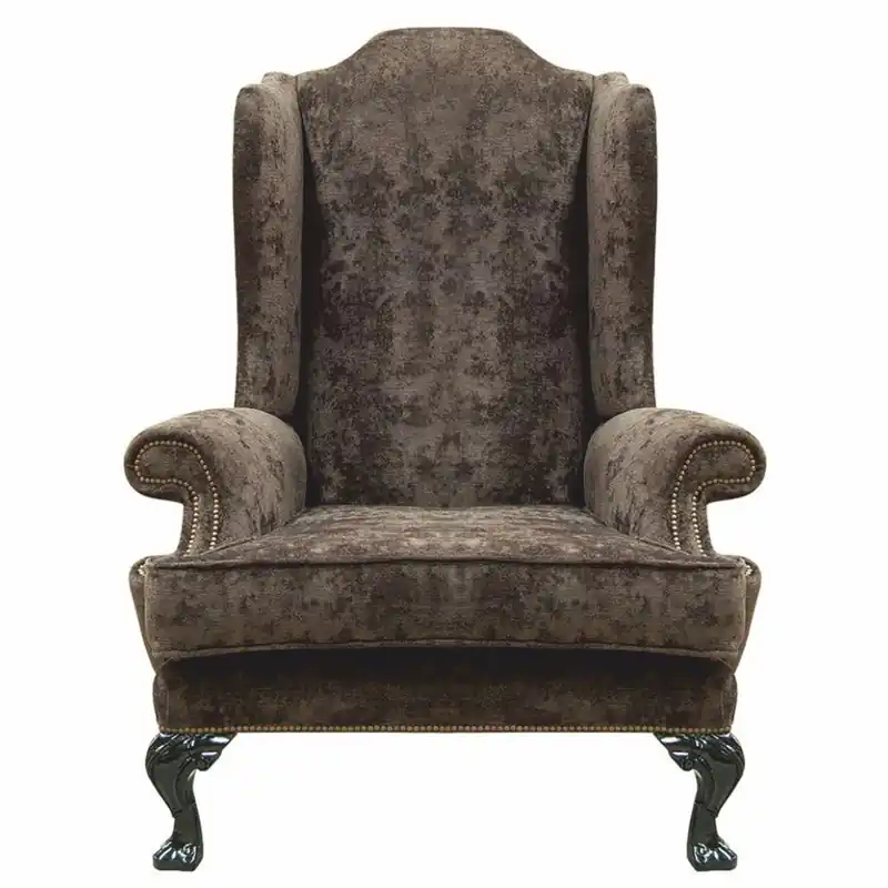 Saisonangebot Casa Padrino poltrona barocco di lusso grigio / verde scuro A. 120 cm - Mobili barocchi