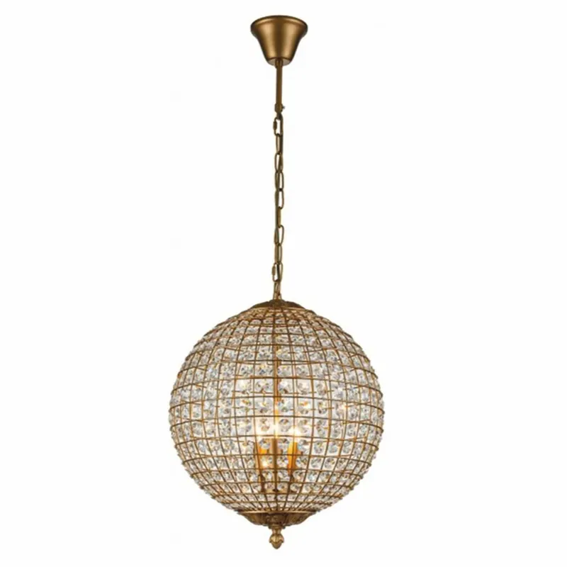 Neu Casa Padrino lampadario barocco in cristallo oro Ø 40 x A. 50 cm - Luci barocche