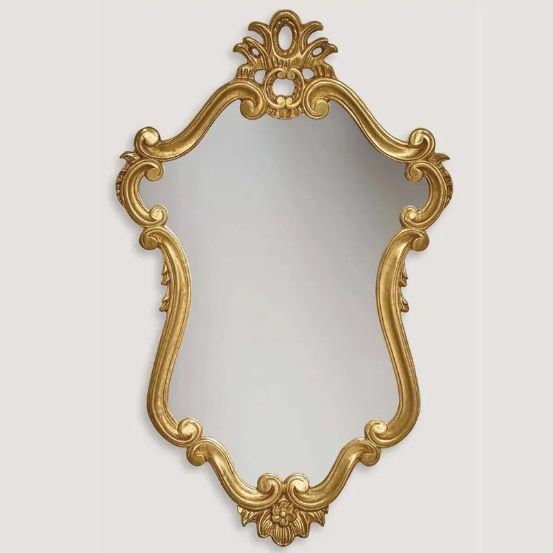 Casa Padrino specchio barocco di lusso oro A. 100 cm - Mobili barocchi - Fatto in Italia Sofort Bestellen