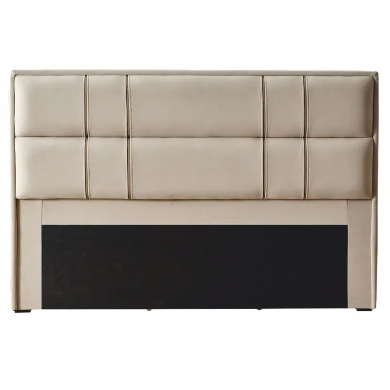 Begrenztes Angebot Casa Padrino testiera del letto di lusso beige / nero 200 cm - Mobili per hotel e camera da letto