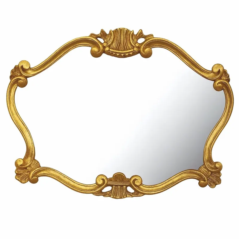 Casa Padrino specchio barocco di lusso oro 92 cm - Mobili barocchi - Fatto in Italia Neue Kollektion
