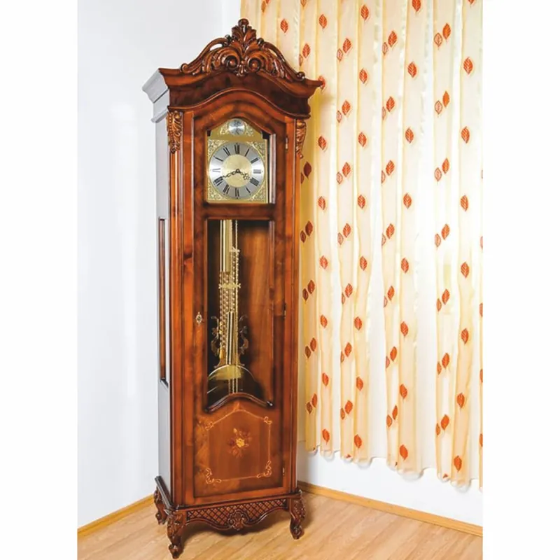 Super-Preis Casa Padrino Orologio a Pendolo Barocco di Lusso Marrone A. 230 cm - Magnifici Mobili Barocchi