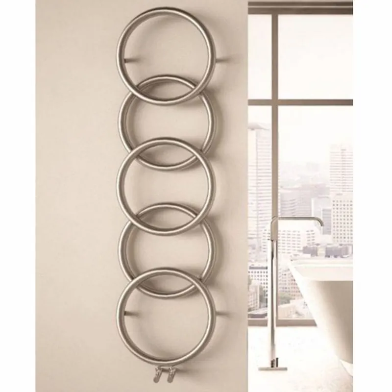 Aktuell Casa Padrino radiatore da parete di lusso in acciaio inox argento A. 147 cm - Stufe a parete di lusso
