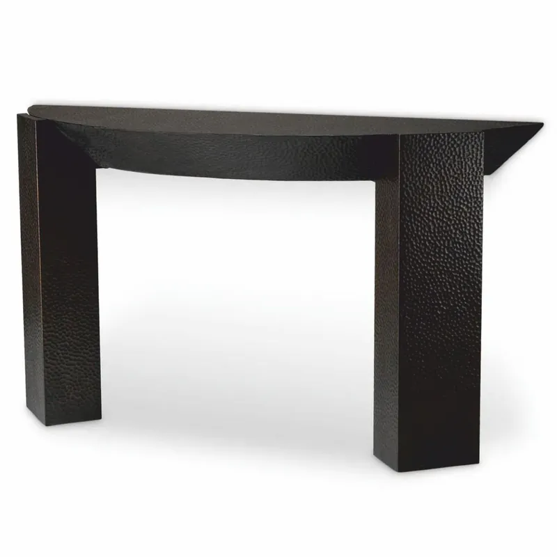 Neuheit Casa Padrino consolle di lusso in alluminio bronzo 140 cm - Mobili di lusso in alluminio