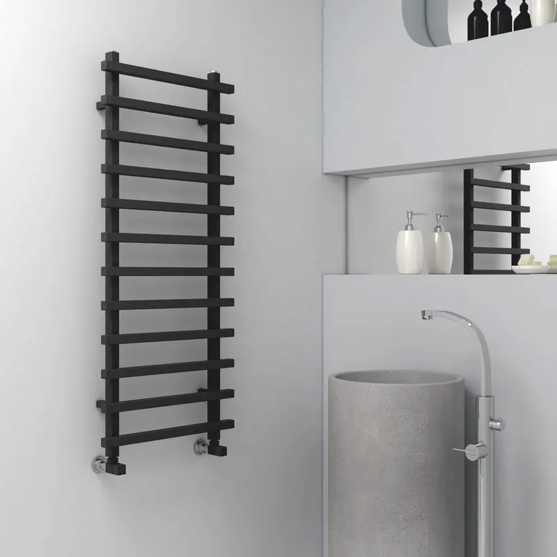 Casa Padrino scaldasalviette di lusso nero A. 120 cm - Accessori per bagno Neue Kollektion