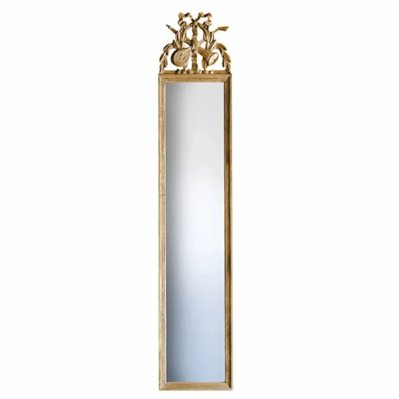 Direkt Vom Hersteller Casa Padrino Specchio Barocco di Lusso Oro A. 135,5 cm - Mobili Barocchi - Fatto in Italia