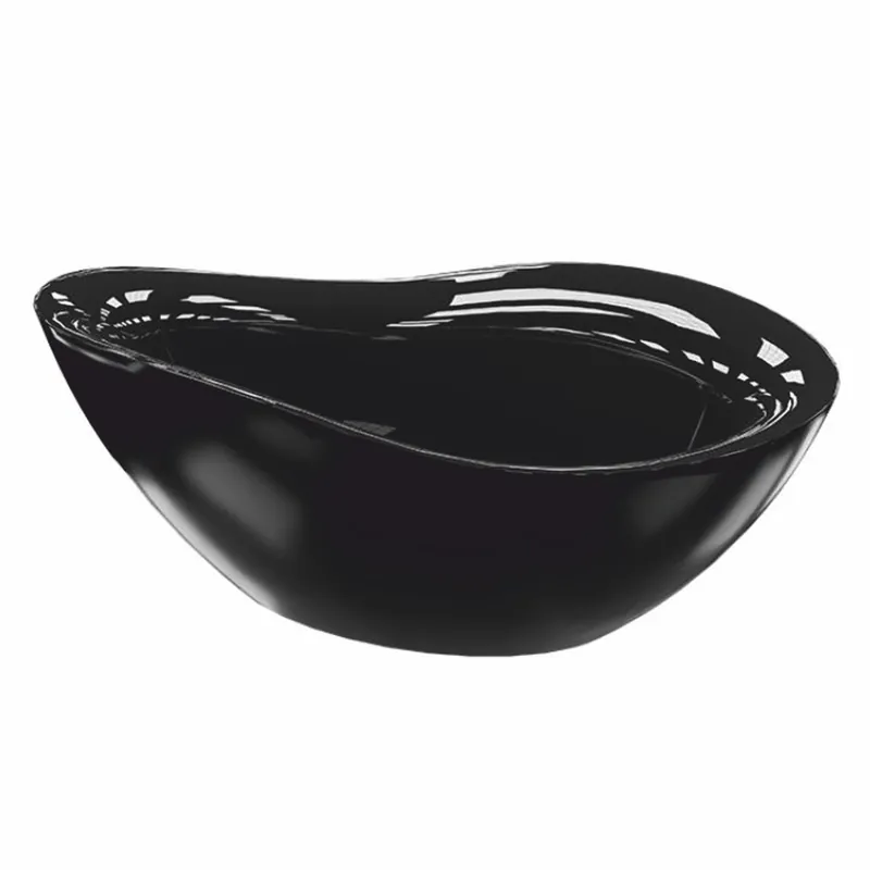 Casa Padrino vasca da bagno di lusso indipendente nero opaco / nero lucido 179,5 cm Heißes Angebot