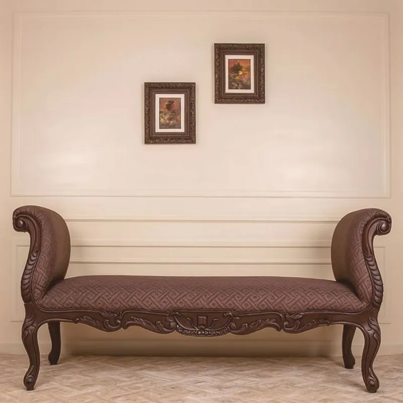 Casa Padrino panca barocco di lusso marrone 175 cm - Mobili barocco - Fatto in Italia Solange Der Vorrat Reicht