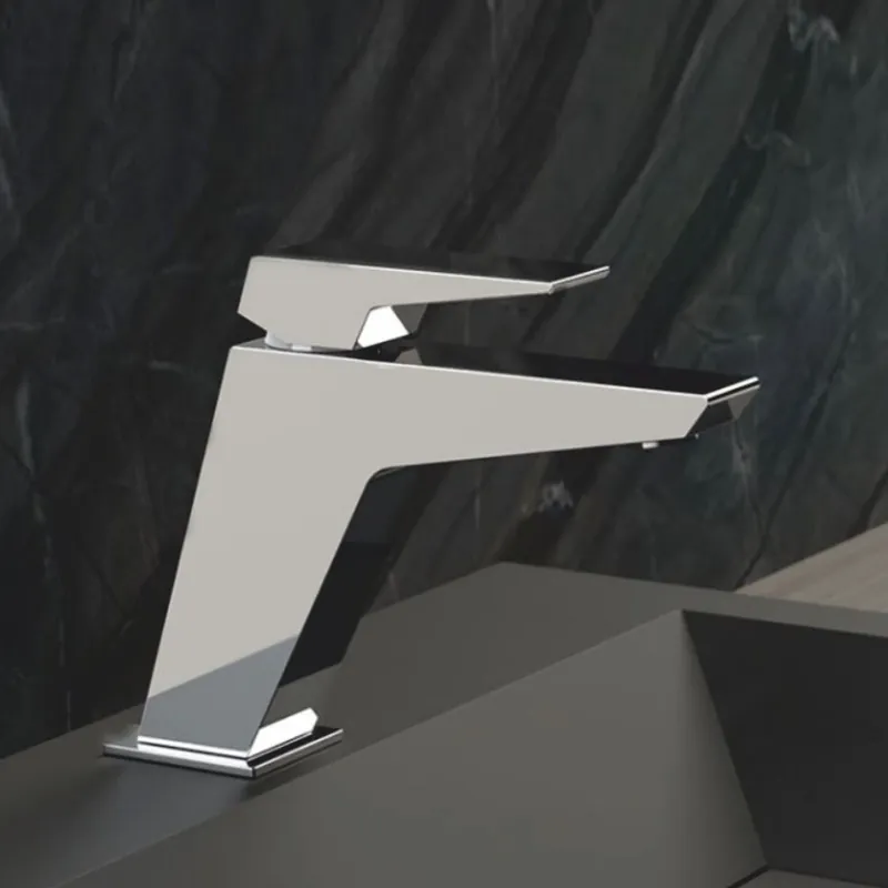 Günstig Casa Padrino rubinetto per lavabo di lusso cromo A. 14,3 cm - Accessori da bagno - Fatto in Italia