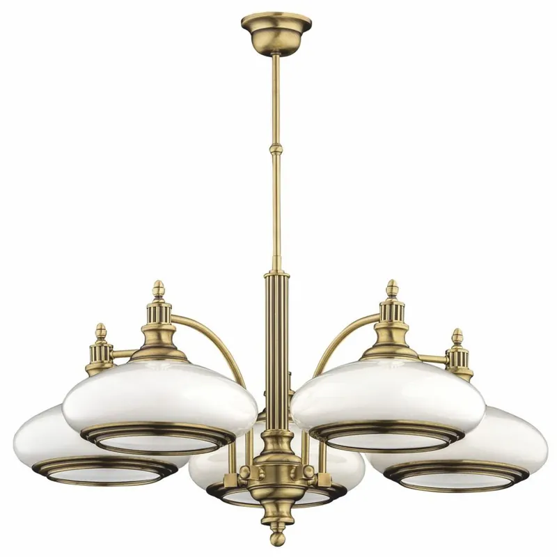 Sofort Bestellen Casa Padrino lampadario barocco di lusso ottone con patina / bianco Ø 70 x A. 70 cm