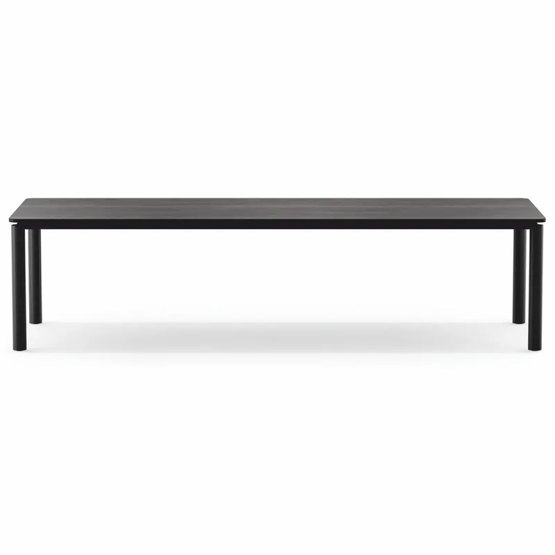 Neue Kollektion Casa Padrino tavolo da pranzo di lusso nero 300 cm - Mobili da pranzo di lusso