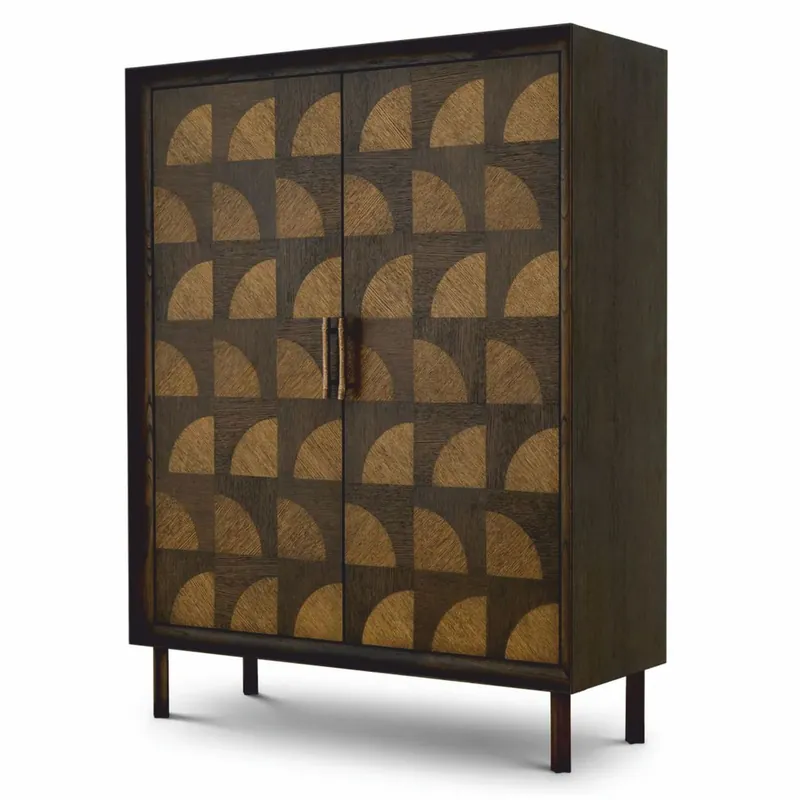 Nur Für Kurze Zeit Casa Padrino cabinet di lusso con 2 ante marrone A. 170 cm - Mobili di lusso