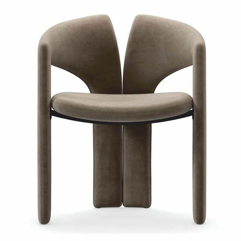Garantierte Lieferung Casa Padrino sedia da pranzo di lusso con braccioli marrone A. 76 cm - Mobili per la sala da pranzo
