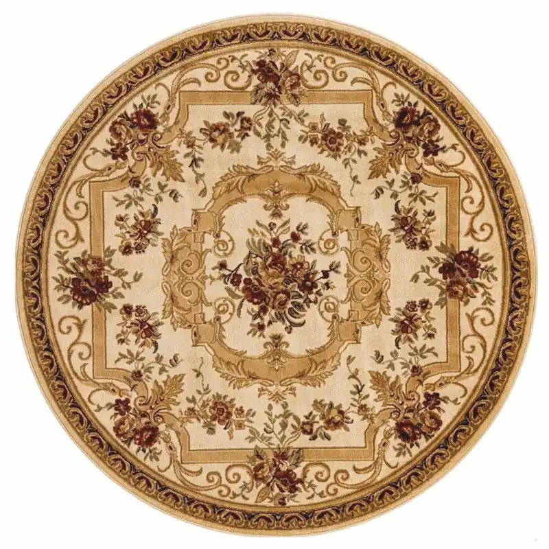Heißes Angebot Casa Padrino Tappeto da Soggiorno Barocco di Lusso Crema / Beige - Varie Misure