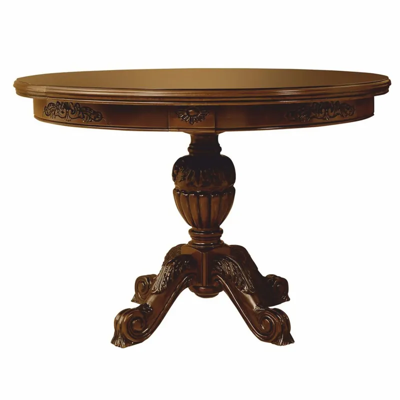 Ausverkauf Casa Padrino tavolo da pranzo barocco di lusso marrone scuro 120-160 cm - Mobili da pranzo barocco
