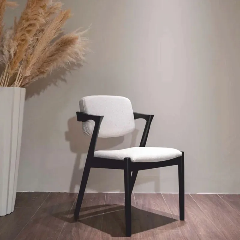 Heißes Angebot Casa Padrino sedia da pranzo di lusso con braccioli bianco / nero A. 85 cm - Mobili per la sala da pranzo